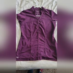 NRG purple scrubs